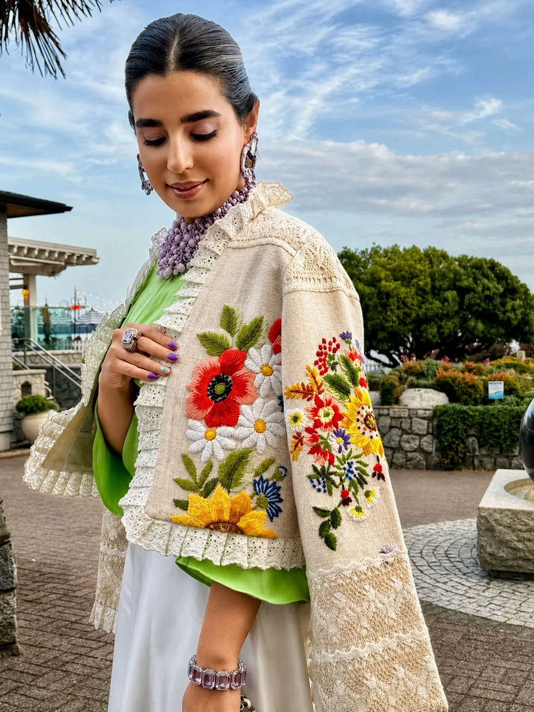 Fabric and atelier craftsmanship detail