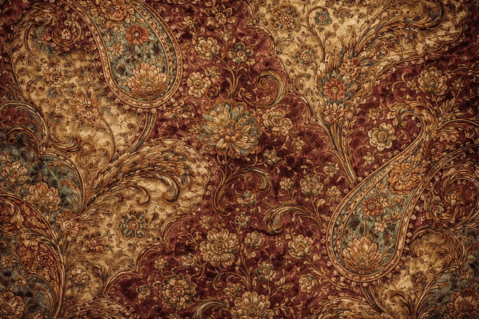 Vintage Persian Fabric