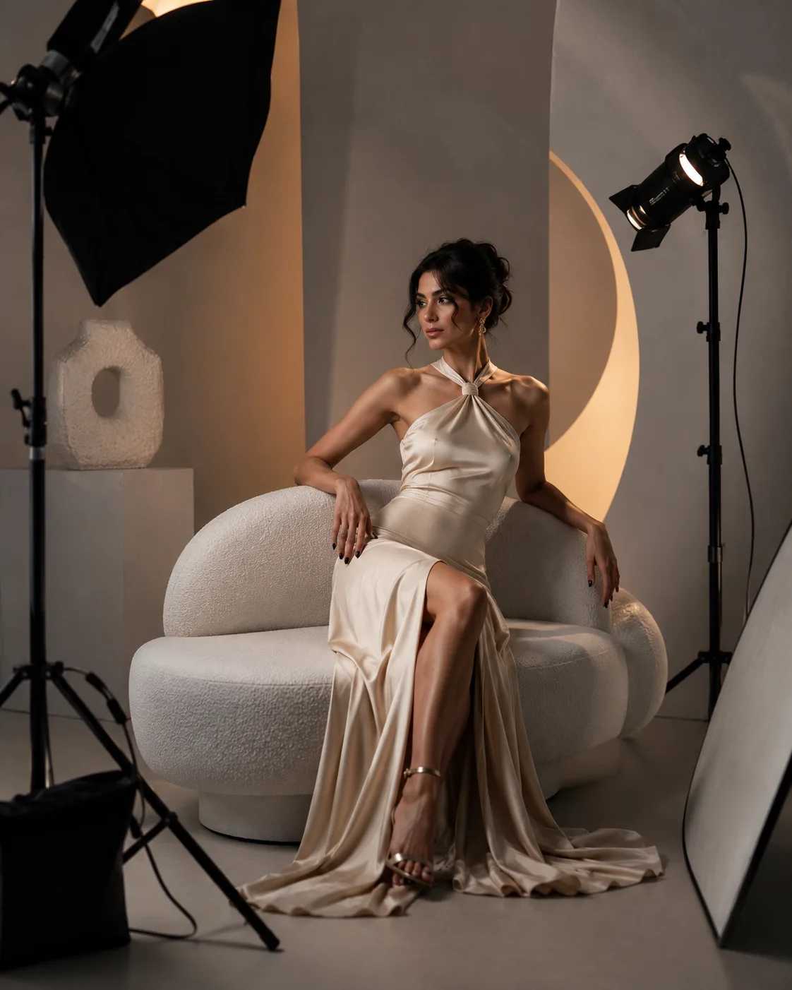 Photoshoot styling session