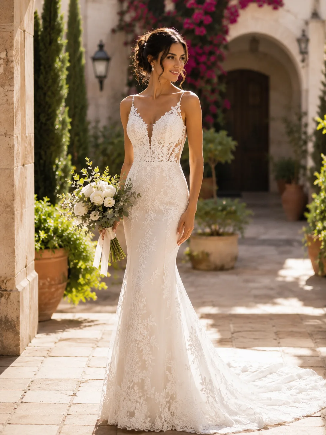 Bridal styling session